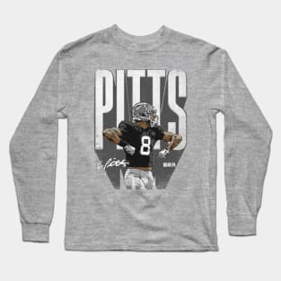 Kyle Pitts Atlanta Dirty Bold Bird Long Sleeve T-Shirt